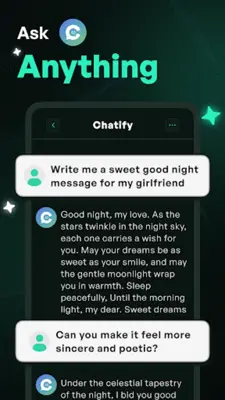 Chatify android App screenshot 1